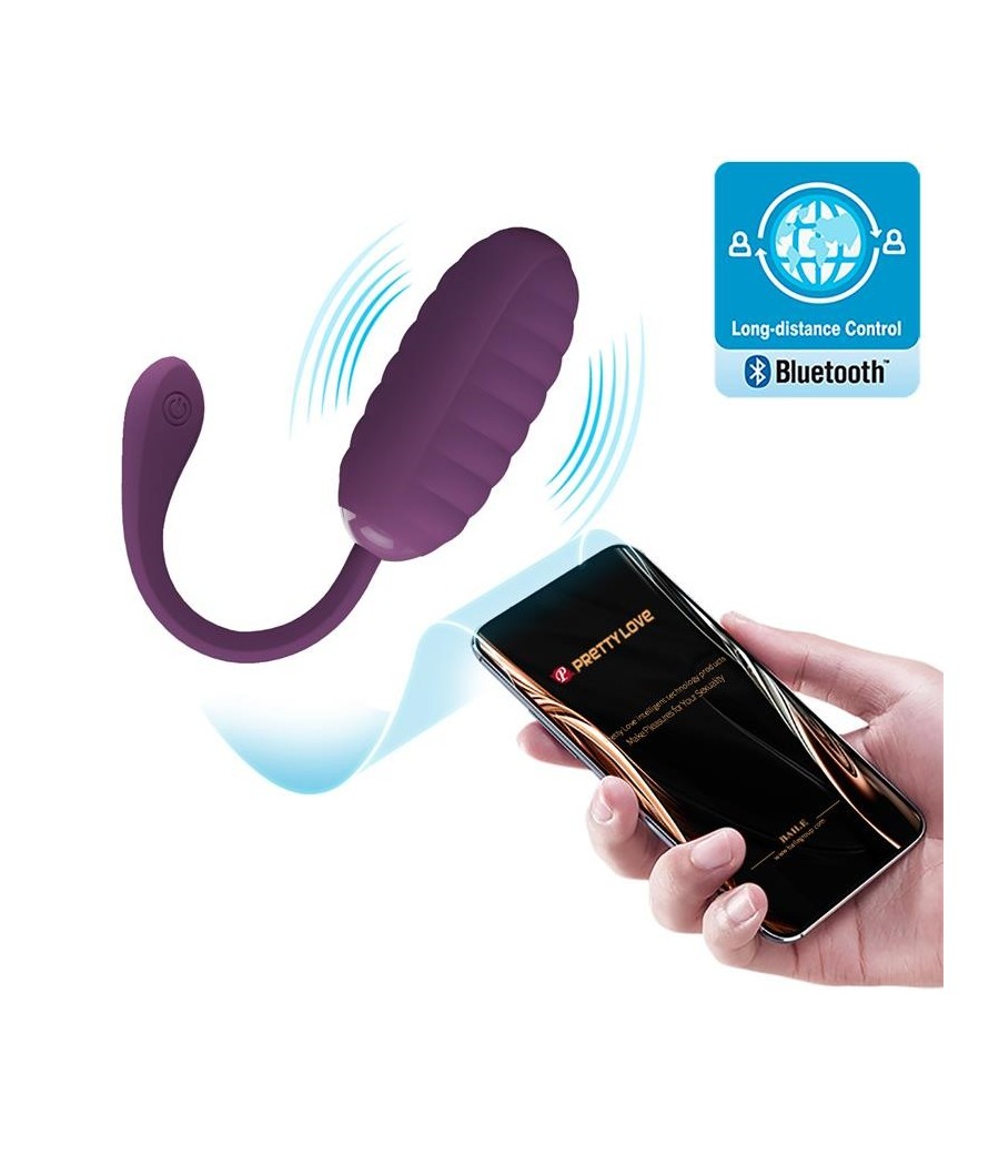 Vibromasseur Casper oeuf avec application