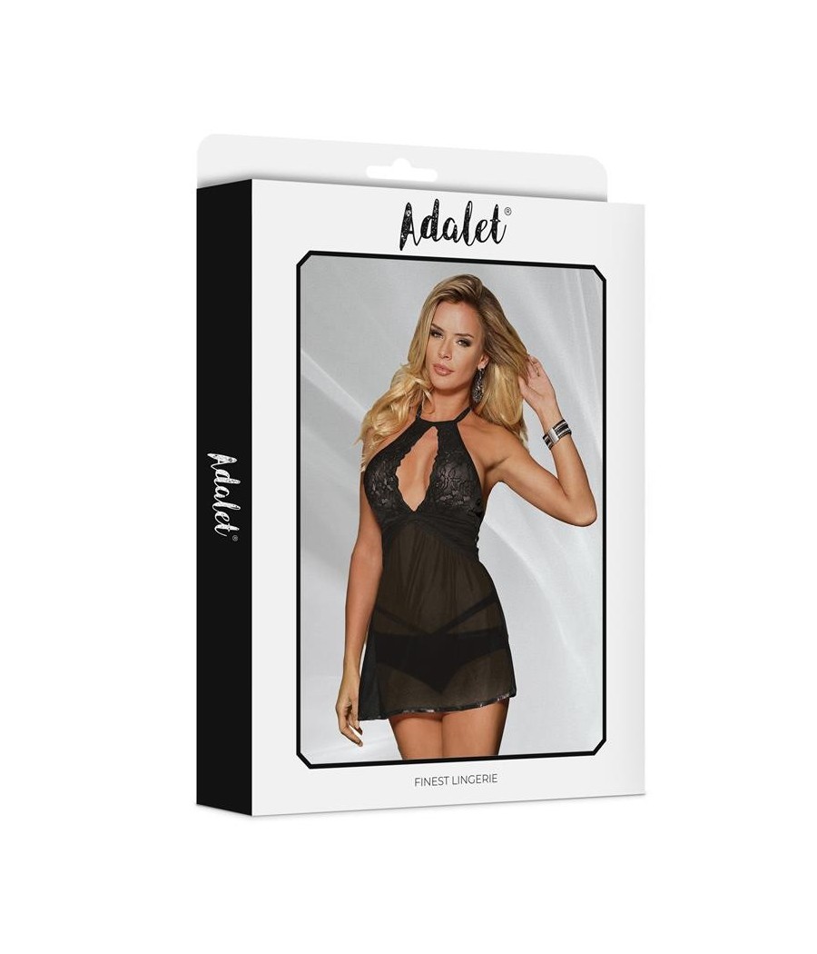 Nova nuisette dos ouvert et Tanga