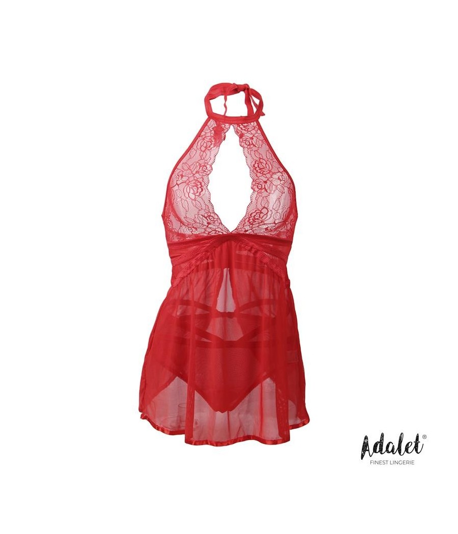 Nuisette Nova et Tanga rouge