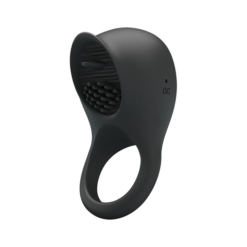 Shaking II Bague à pénis avec langue