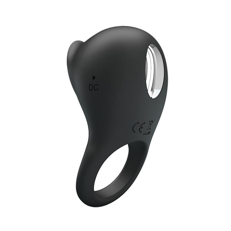 Shaking II Bague à pénis avec langue