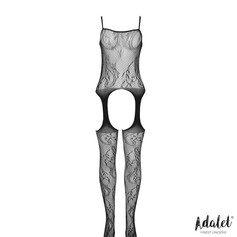 Lillet Bodystocking avec jarretelle ouvert