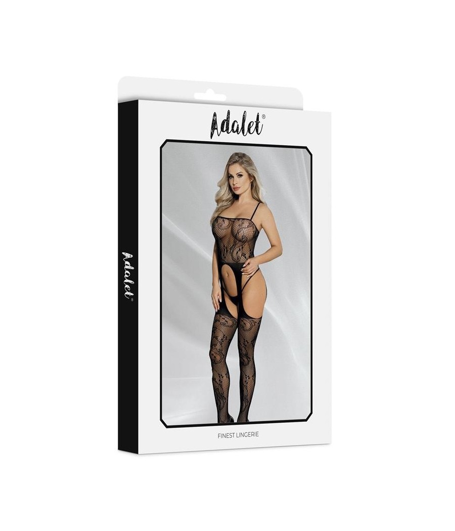Lillet Bodystocking avec jarretelle ouvert
