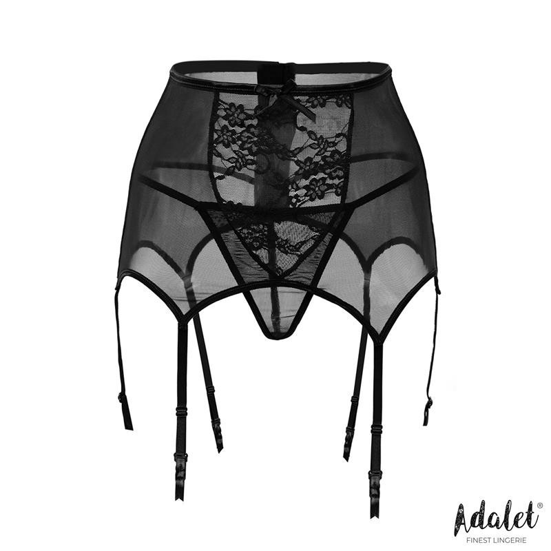 Dina ensemble jarretelle large et Tanga