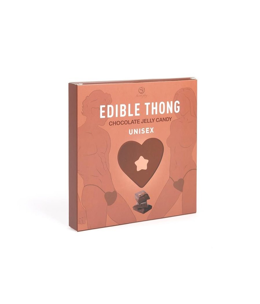 Tanga Comestible Unisexe Chocolat