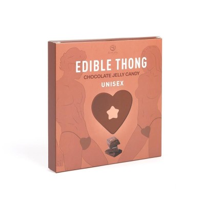 Tanga Comestible Unisexe Chocolat