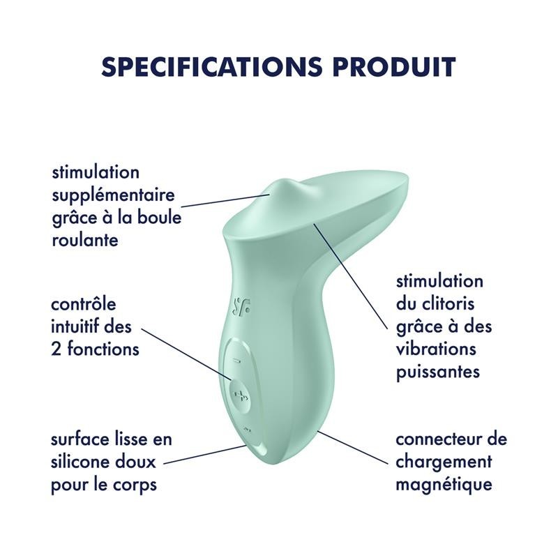 Exciterrr Stimulation avec boule Mint