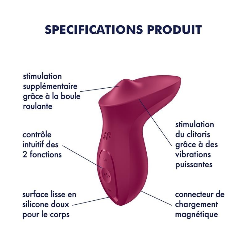 Exciterrr Stimulateur avec boule Berry