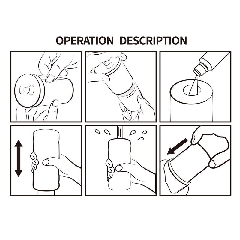 masturbateur manuel en Lata 3D