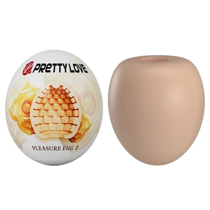 oeuf masturbateur Pleasure Egg II orange