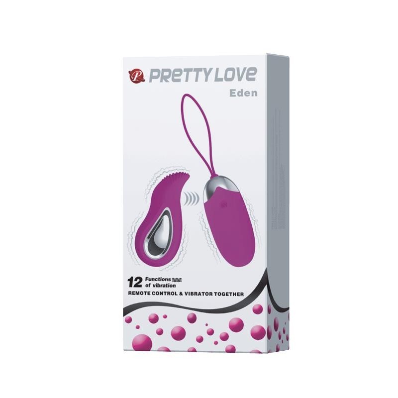 Pretty Love Vibromasseur et télécommande Eden CL40