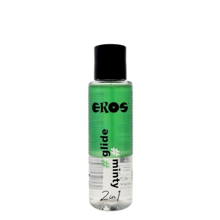 Lubrifiant 2en1 Glide Minty Base en silicone 100 ml