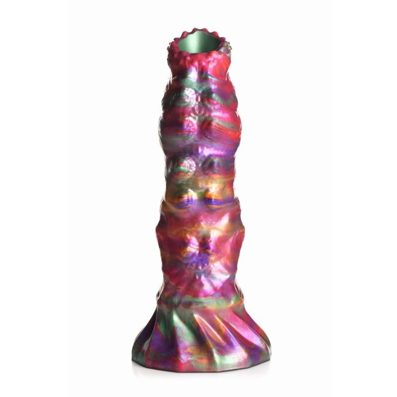 Gode Ovipositor avec 4 oeufs en silicone 9