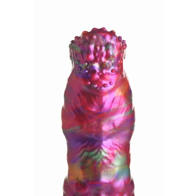 Gode Ovipositor avec 4 oeufs en silicone 9