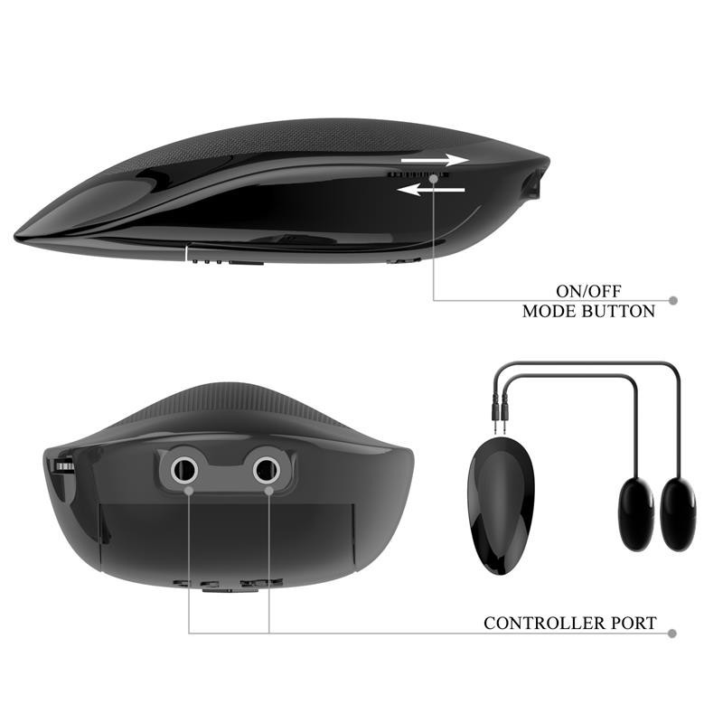 Masturbateur vagin et anus vibrant