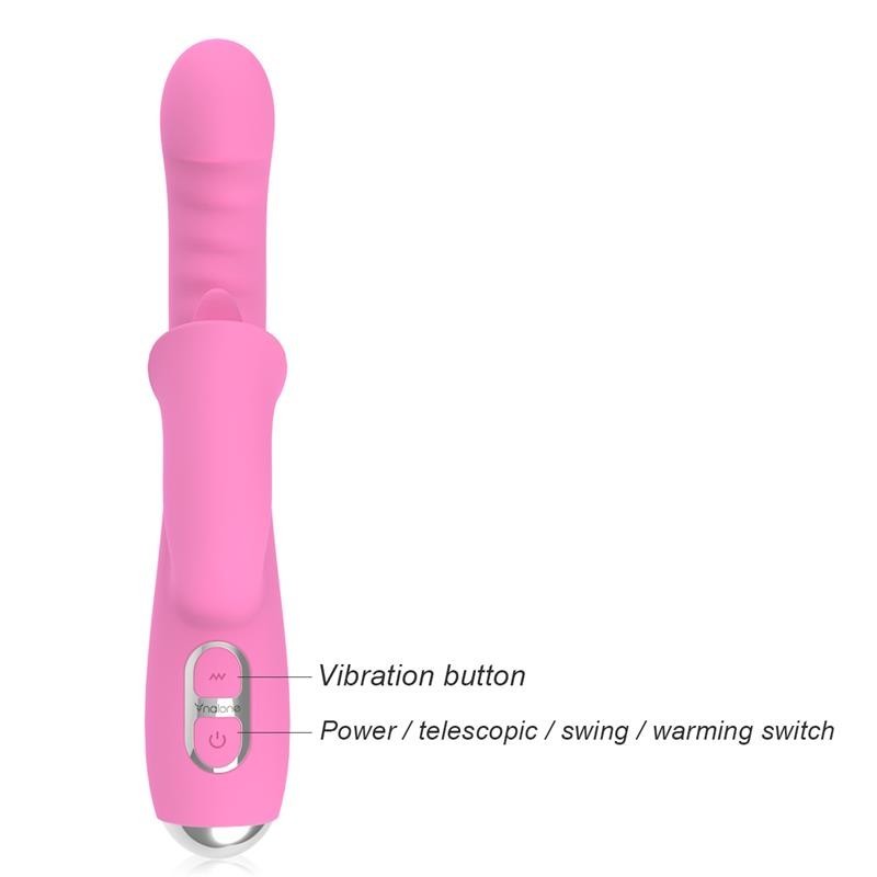 T-Maet vibromasseur avec vas-et-vient et mouvement Swing