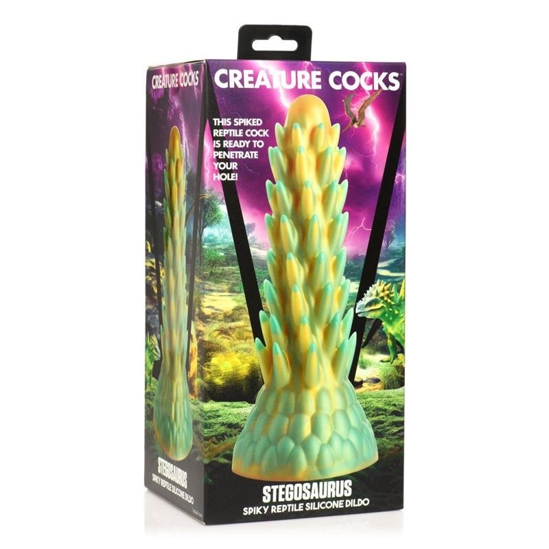 Gode Dragon Stegosaurus Spiket Reptile
