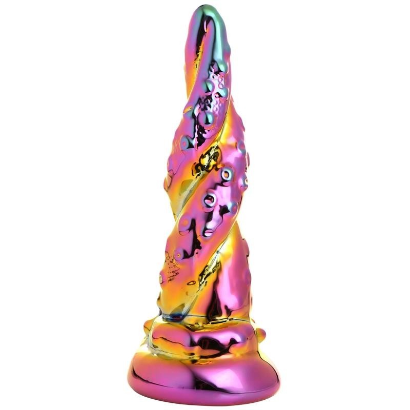 Gode de Vidrio borosilicaté Enchanting Rainbow