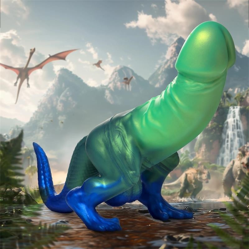 Gode Jurassique Cock Dinosaure