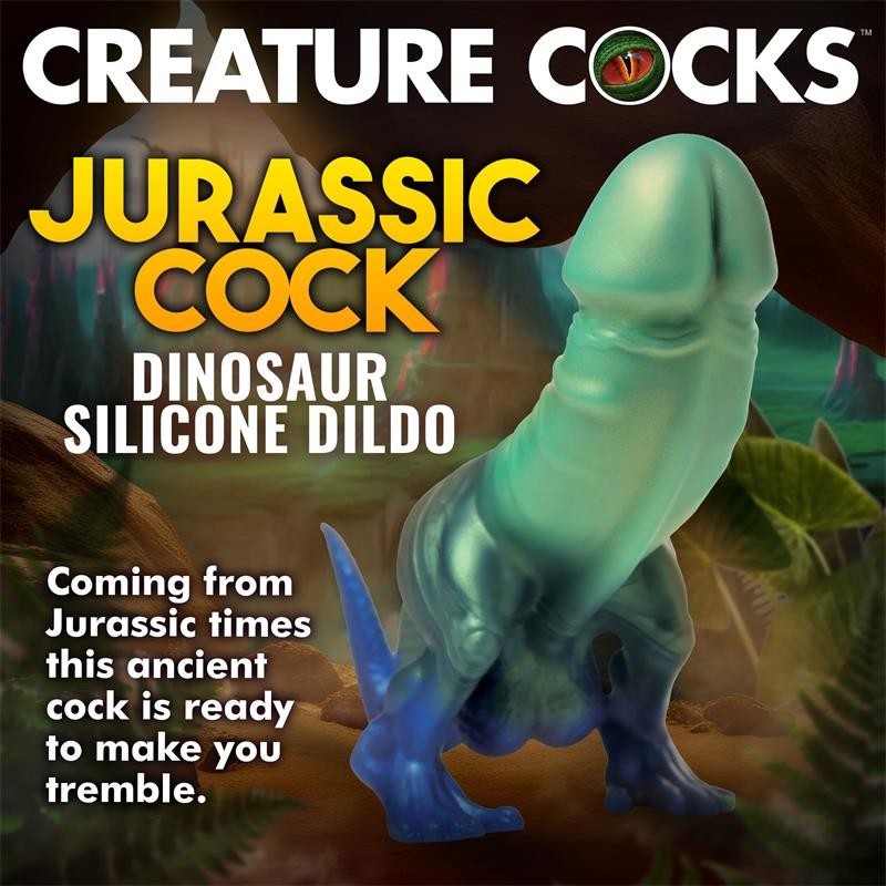 Gode Jurassique Cock Dinosaure