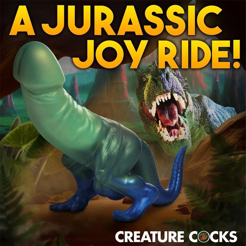 Gode Jurassique Cock Dinosaure