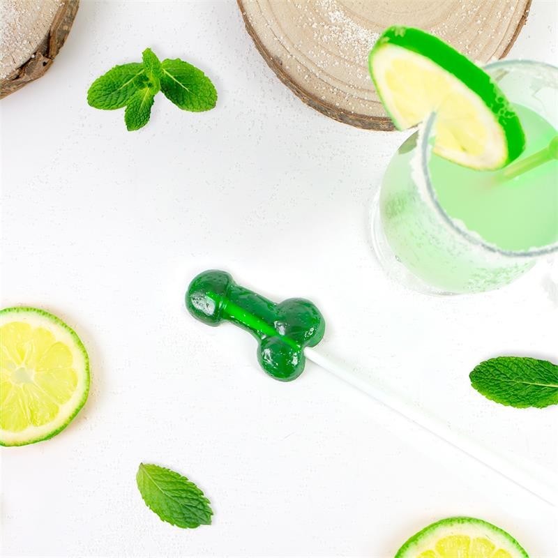 sucette pénis gout Mojito avec alcool