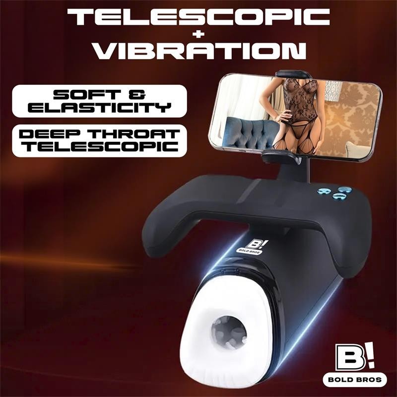 Conty Masturbateur avec contrôleur de jeu Thrusting, Vibration et chaud