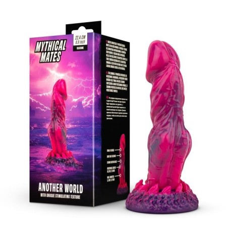 Gode Another World rose et pourpre 22,4 cm - 8,8