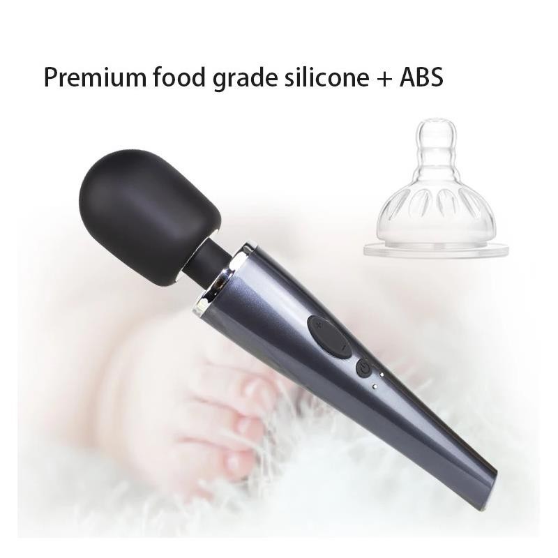 vibro wand Relyme USB silicone noir