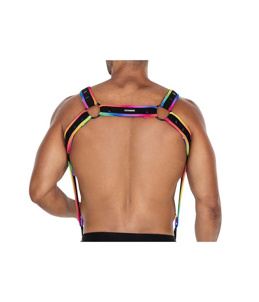 H4RNESS05 harnais de poitrine Neon Multicouleur Taille Unique