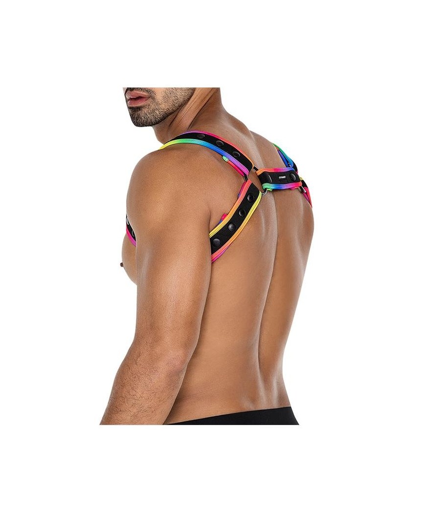 H4RNESS05 harnais de poitrine Neon Multicouleur Taille Unique