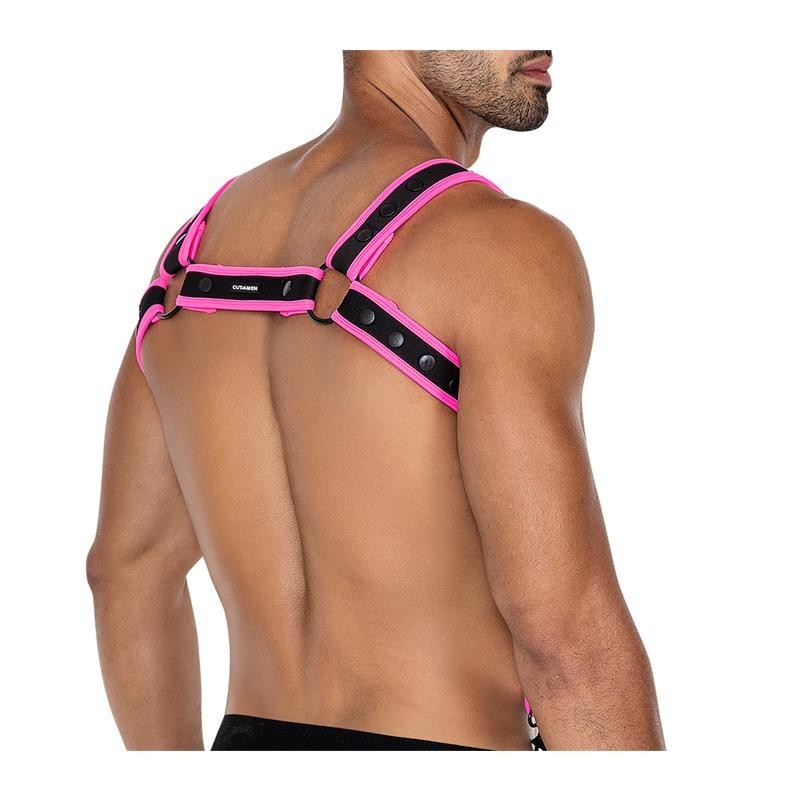 H4RNESS05 harnais de poitrine Neon rose Taille Unique