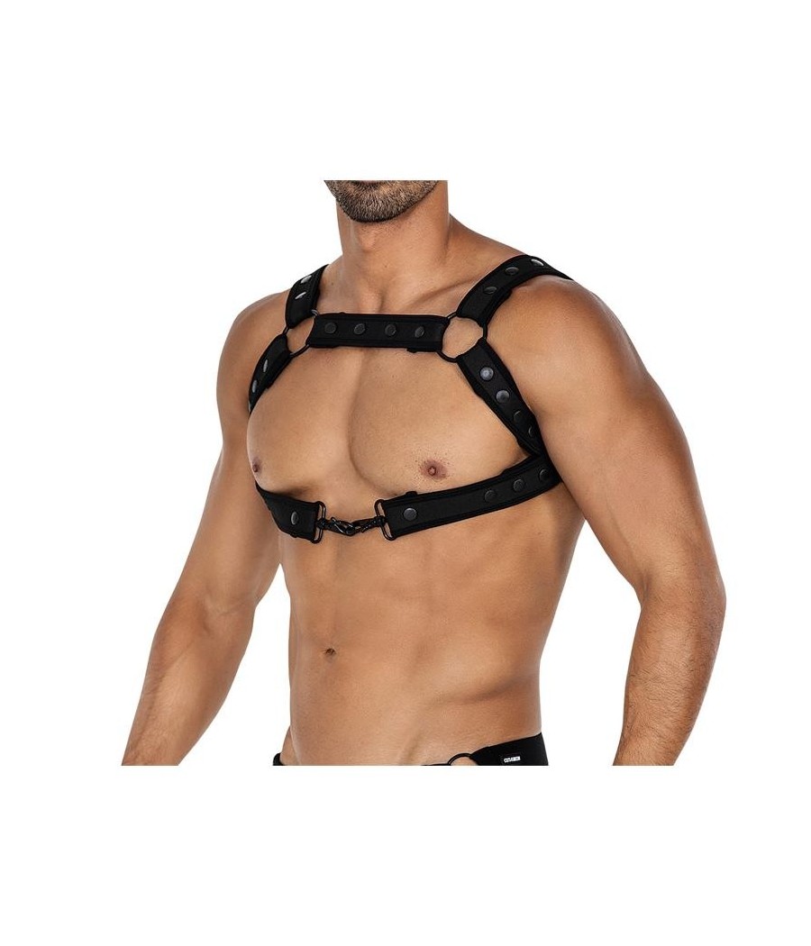 H4RNESS05 harnais de poitrine Neon noir Taille Unique