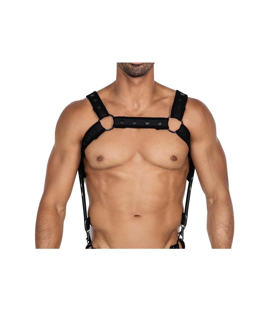H4RNESS05 harnais de poitrine Neon noir Taille Unique