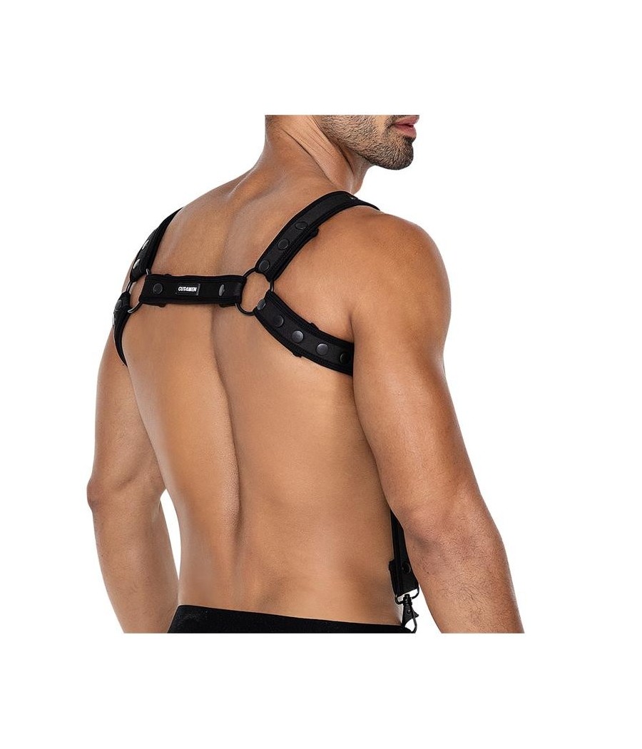 H4RNESS05 harnais de poitrine Neon noir Taille Unique