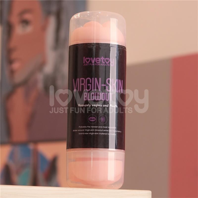 masturbateur masculin Vagin et bouche en peau vierge