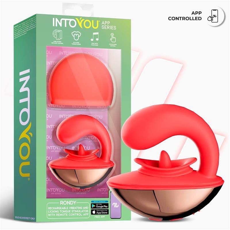 Rondy Stimulateur vibrant et Langue avec App