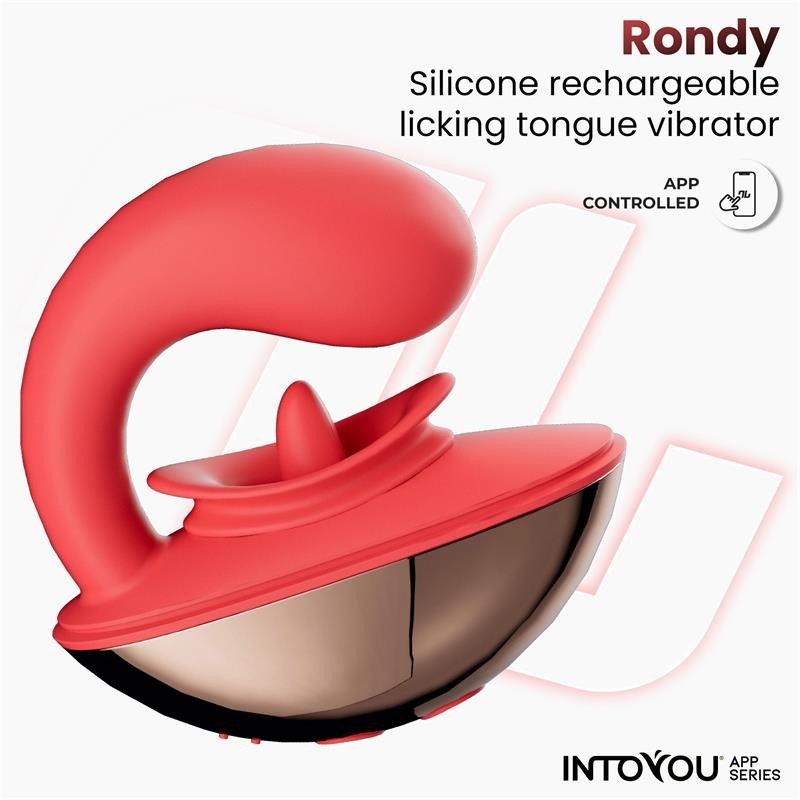 Rondy Stimulateur vibrant et Langue avec App