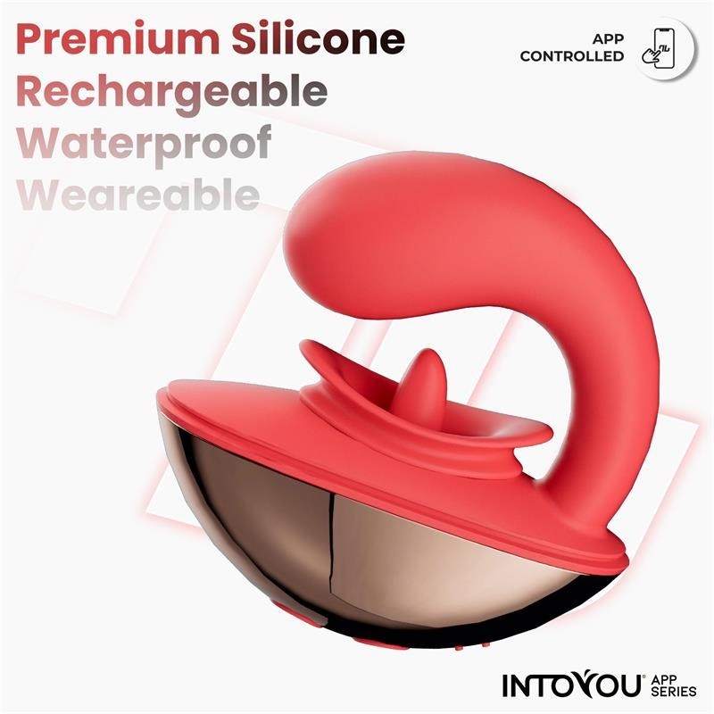 Rondy Stimulateur vibrant et Langue avec App