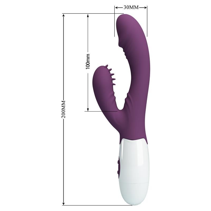 Vibromasseur Andre 30 fonctions mauve