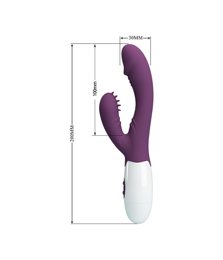 Andre Vibromasseur Rabbit 30 fonctions mauve