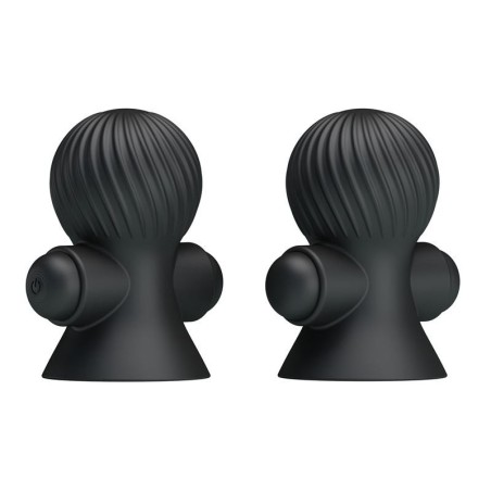 Etui pour mamelons avec Vibración noir