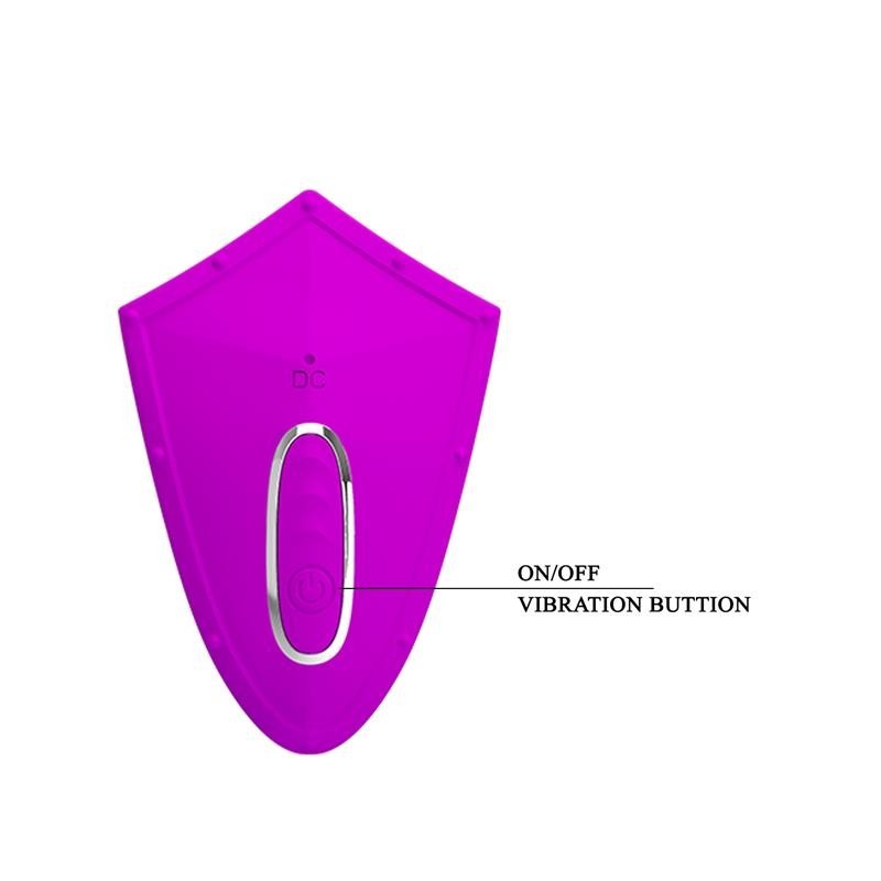 Willie Stimulateur avec télécommande Rose