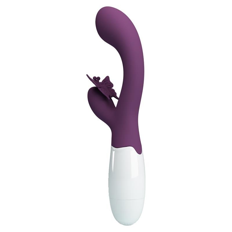 vibromasseur Butterflet Kiss 30 fonctions mauve