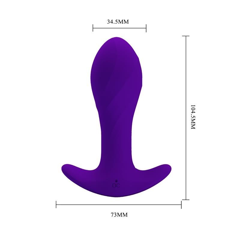 Stimulateur Anal vibrant mauve