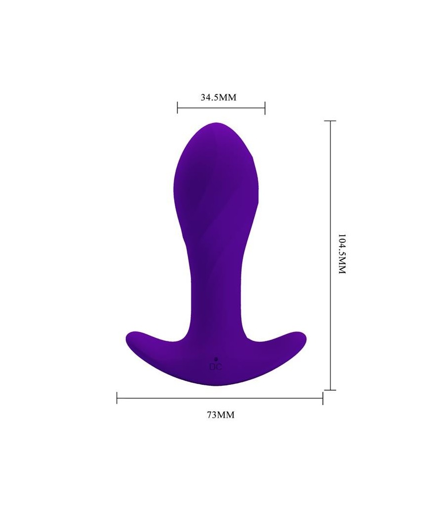 Stimulateur Anal vibrant mauve