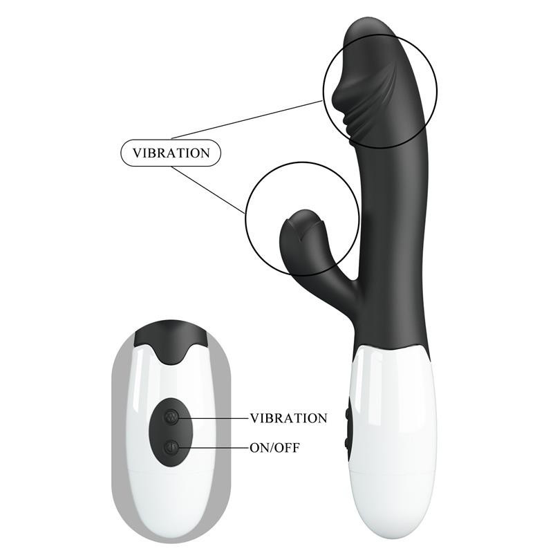 Vibromasseur Snappet 30 fonctions Noir