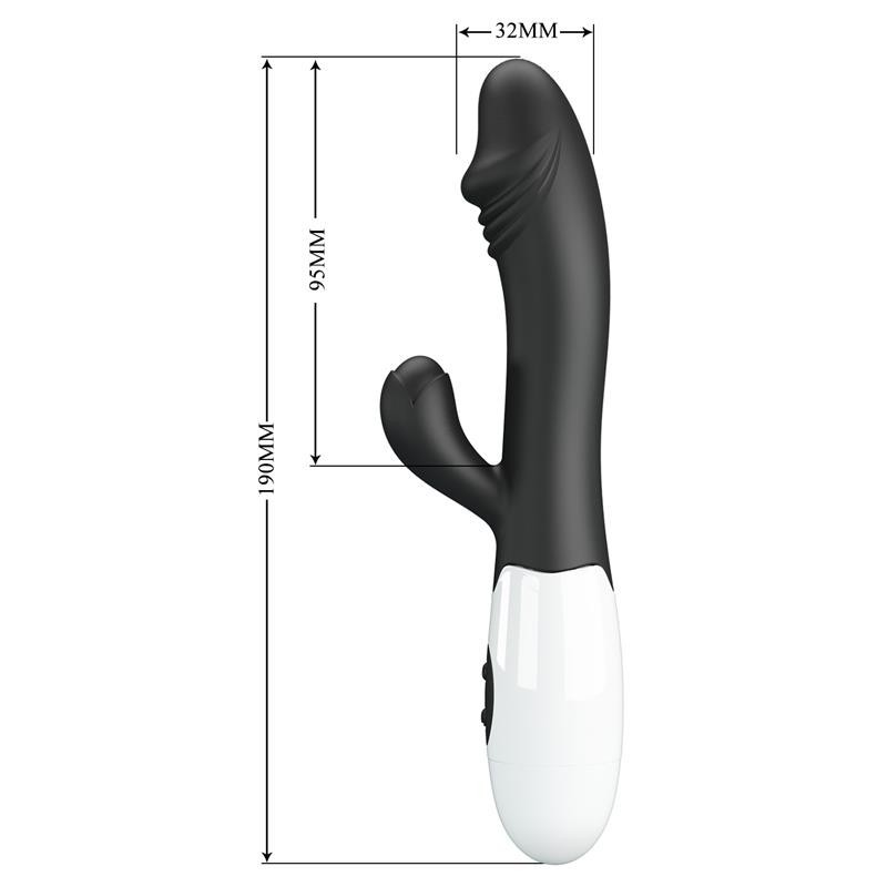 Vibromasseur Snappet 30 fonctions Noir