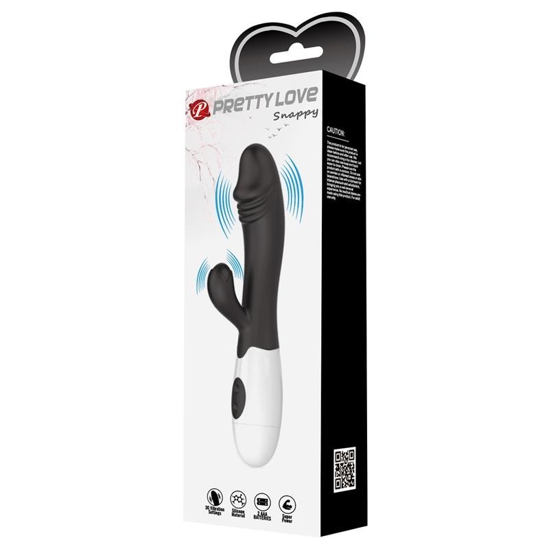 Vibromasseur Snappet 30 fonctions Noir