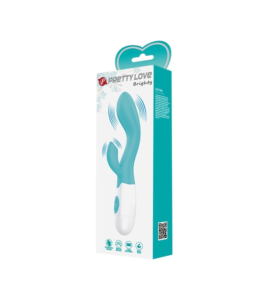 vBrighty ibromasseur Rabbit 30 fonctions Bleu